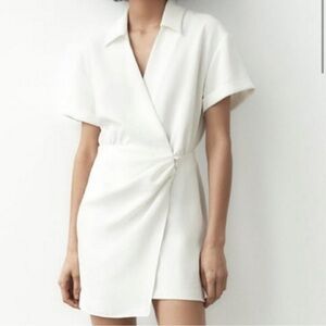 Zara White Mini Dress